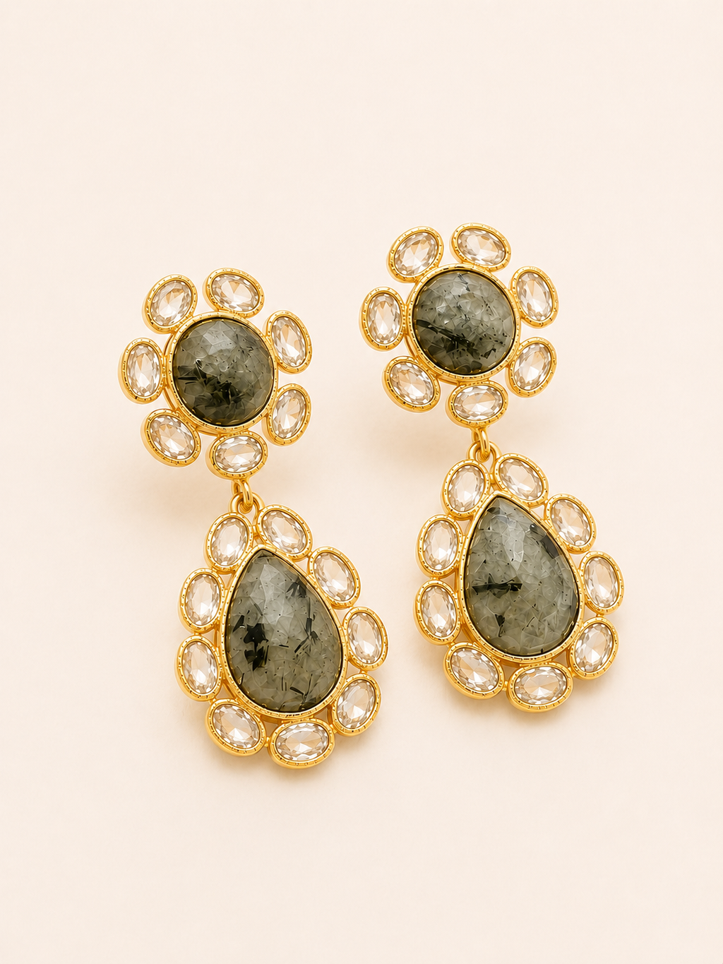 PENDIENTES AGATA TOPACIO