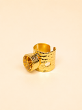ANILLO PIEDRA DE CRISTAL AMBAR