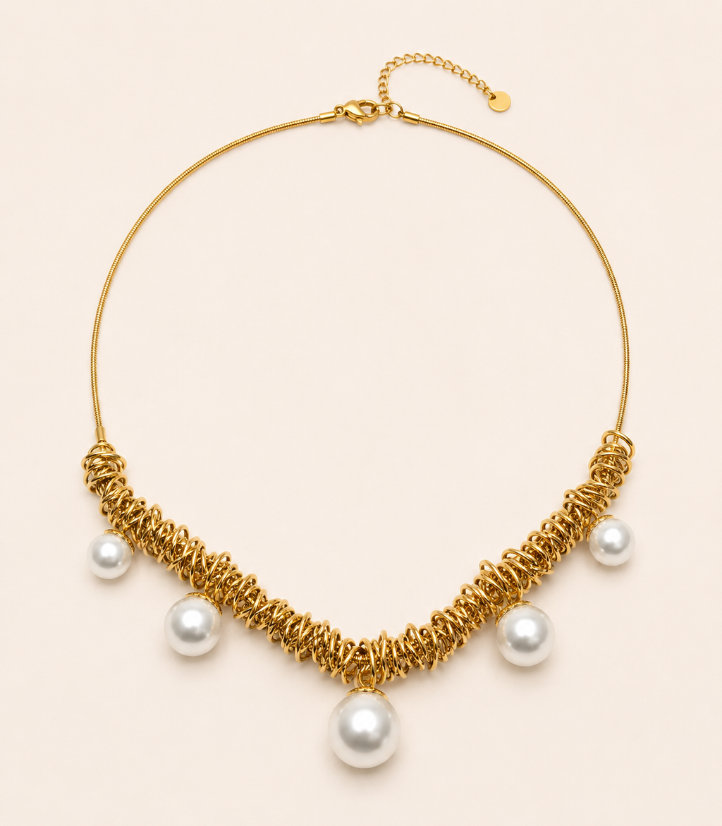 COLLAR PERLAS KNOT