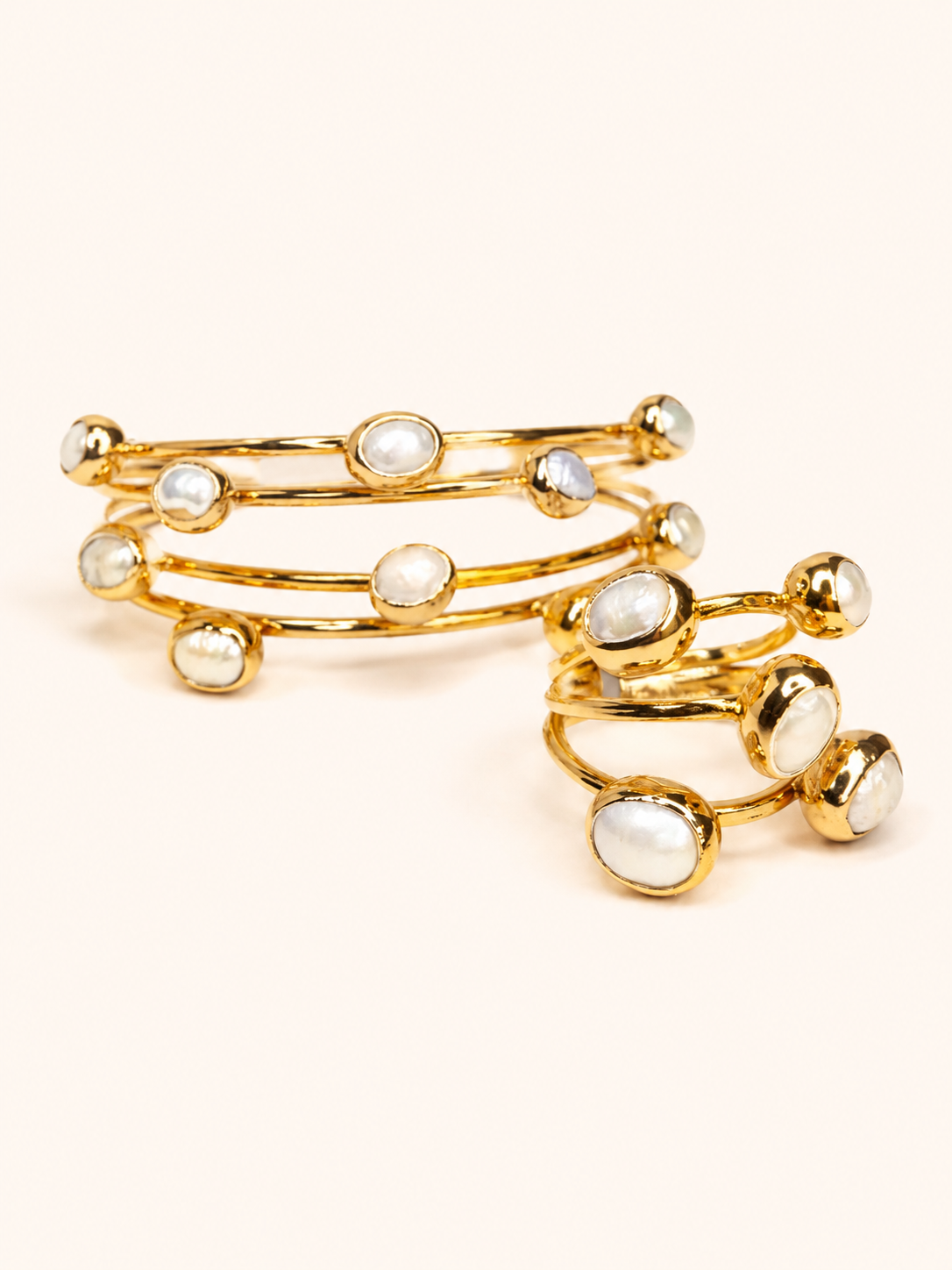 ANILLO MULTI PERLAS