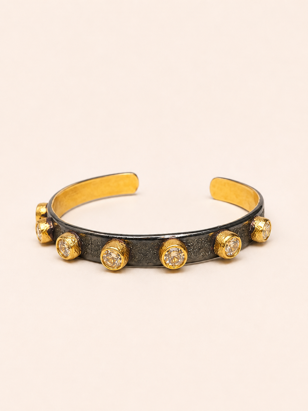 PULSERA TOPACIOS BAÑO DE ORO
