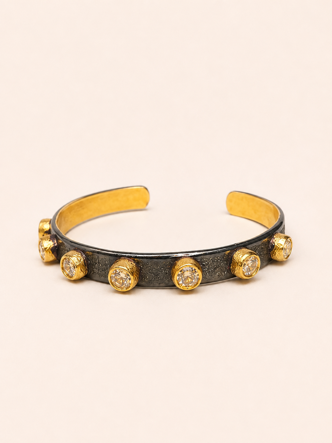 PULSERA TOPACIOS BAÑO DE ORO
