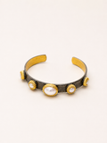PULSERA LA PERLA BAÑO DE ORO