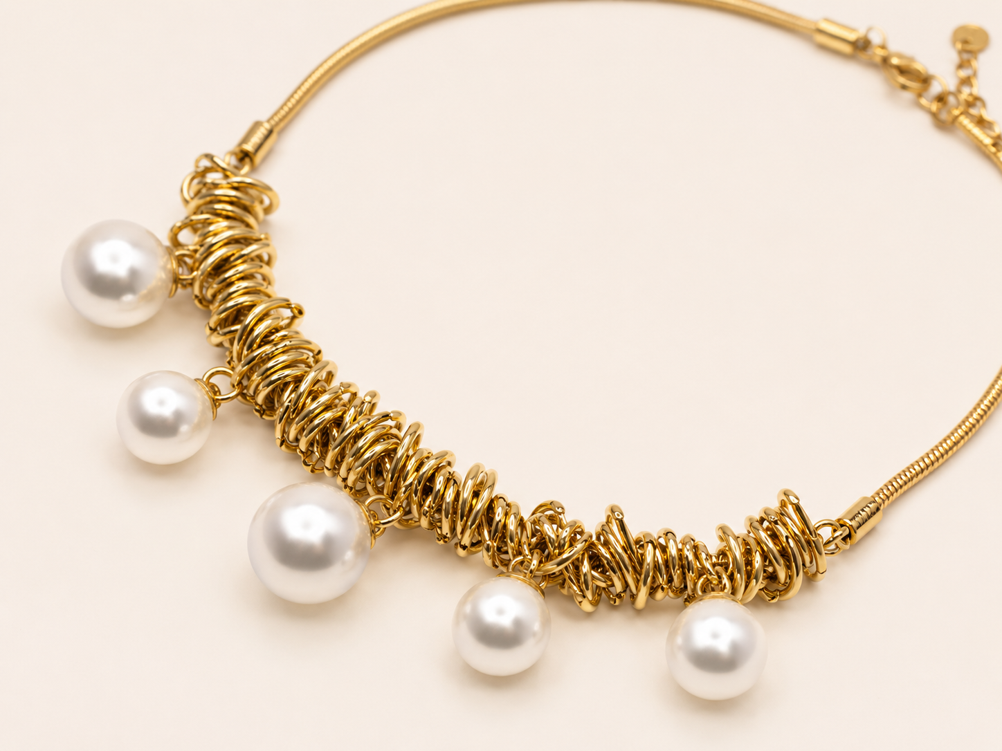 COLLAR PERLAS KNOT