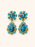 PENDIENTES TURQUESA